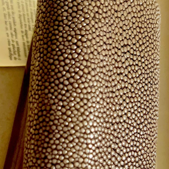 IL Bussetto stingray/lambskin Leather CIGAR CASE FOR 2 (Rare) - Picture 9 of 10